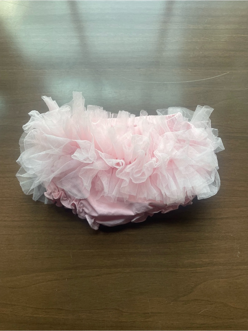 Ruffle Butts Pink Ruffled Baby Bloomers